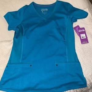 Healing Hands Purple Label Yoga Scrub Top